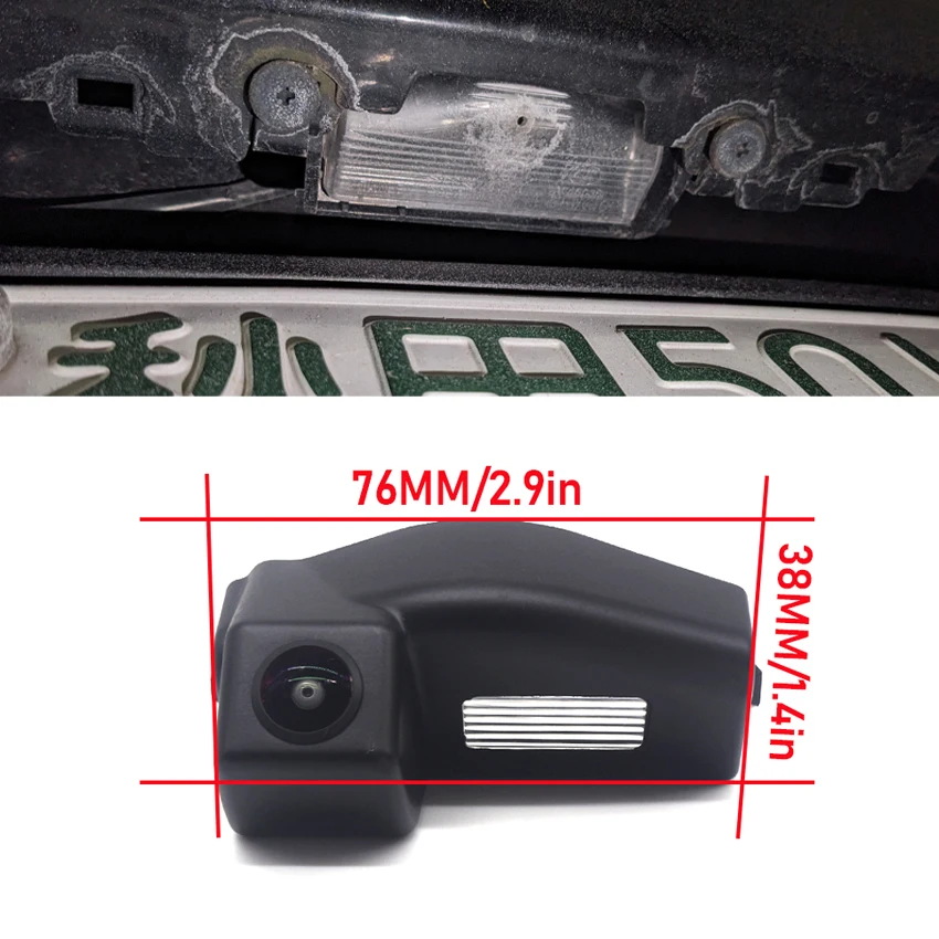 Rear Camera For Mazda Demio DE DJ For Mazda 2 Sedan Hatch 2007~2014 CCD HD Night Vision Backup Camera Parking Fisheye Lens