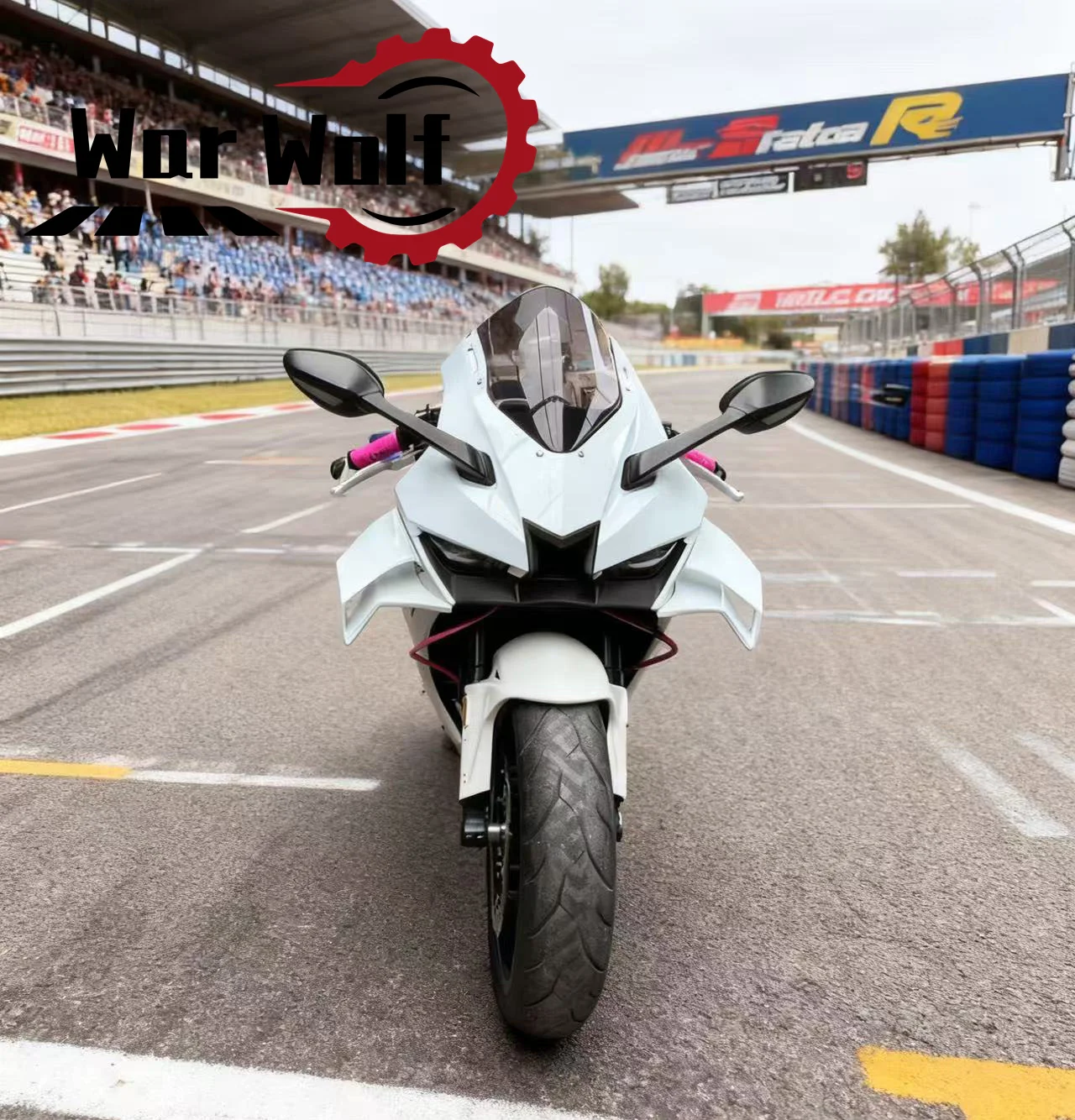 ل KOVE 450RR 2023 2024 2025 دراجة نارية الزجاج الأمامي منحرف هدية غطاء