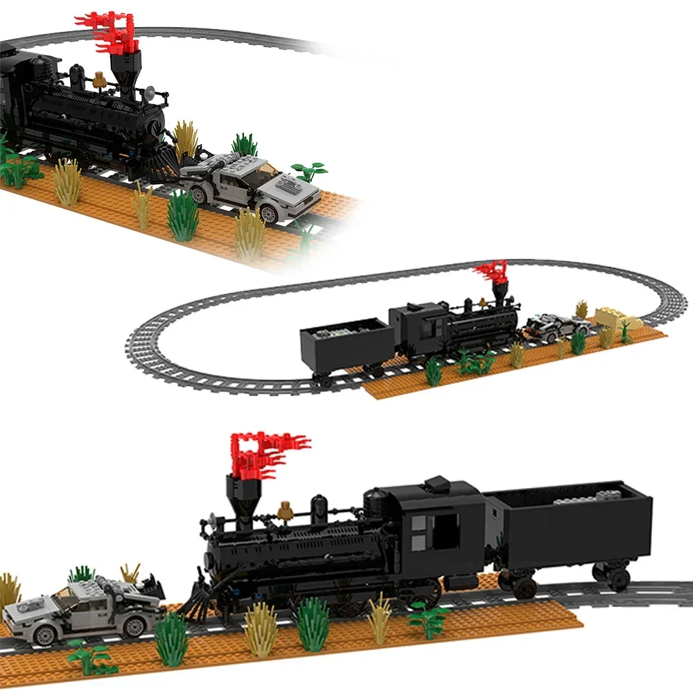 Grizzly Flats Retro steam 75955 Magic train Time Train Union Alco RS-2 10277 Steampunk Crocodile Locomotive 0277 Zabawka Prezent Dziecko