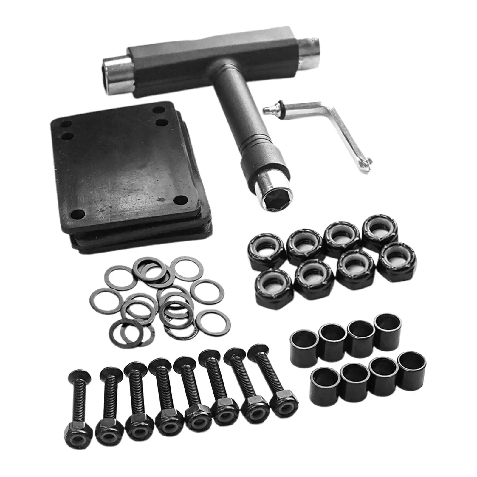 Set Roda Skateboard, Set Roda dan Bantalan Skateboard, Perlengkapan Skateboard