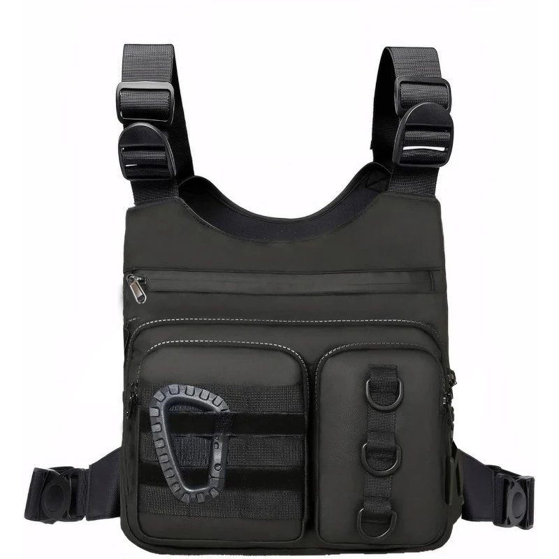 Chest Bag - Lightweight and High-Capacity Vest Bag, Suitable for Daily Carrying (Mobile Phone, Tablet, Wallet)