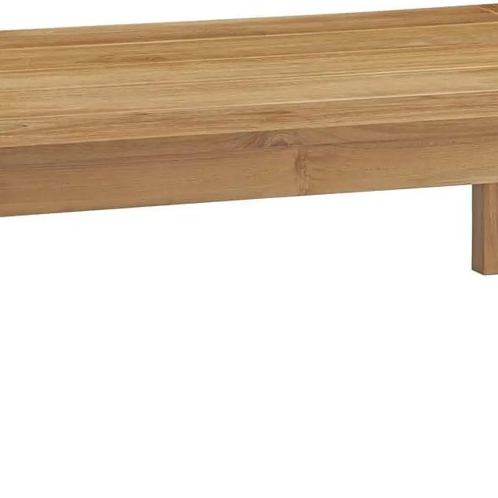 

Natural Teak Patio Coffee Table by Upland Outdoor Furniture