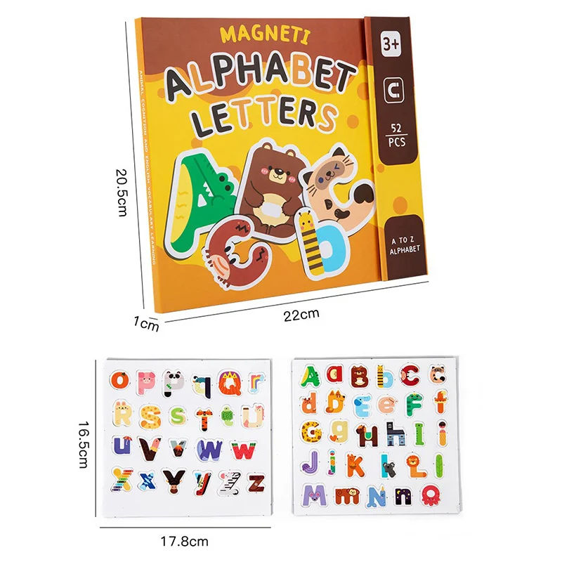 Carreaux mathématiques magnétiques préscolaires-jouet de décomposition de chiffres et de lettres pour la maternelle, ensemble éducatif d'addition/soustraction