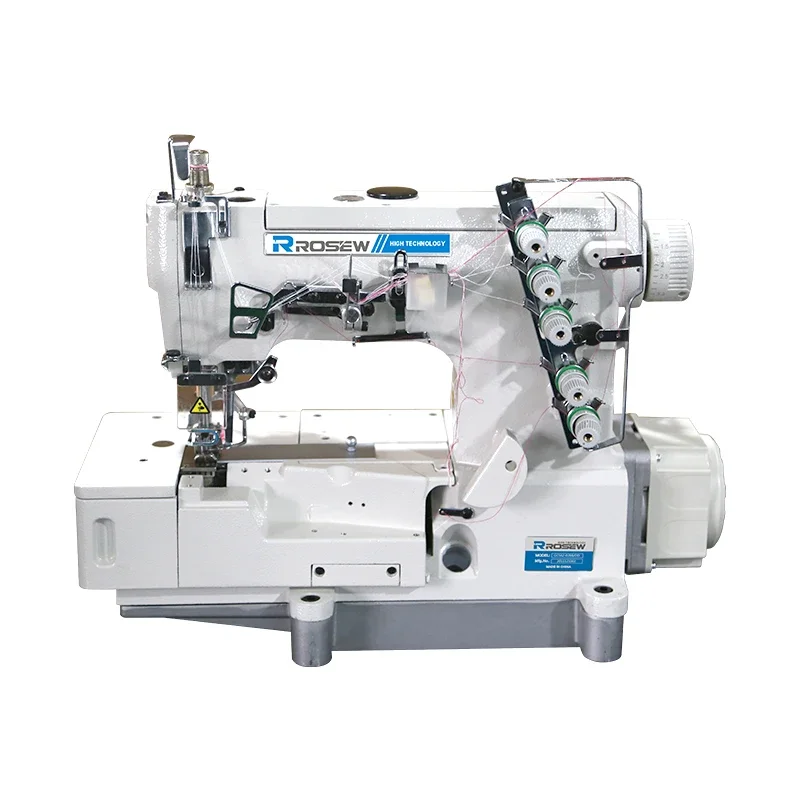 Rosew GC500-02BB/DD Direct-Drive Tape Binding flange seam Shirt Interlock Industrial  Apparel Sewing Machine