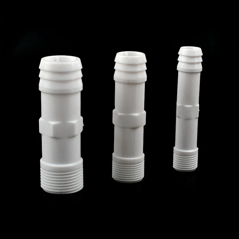 Male Thread Pagoda Direct Joint Watering Aquarium Fish Tank Accessories Garden Irrigation Fittings Inch 1/2 3/4 1 POM 3-15PCS