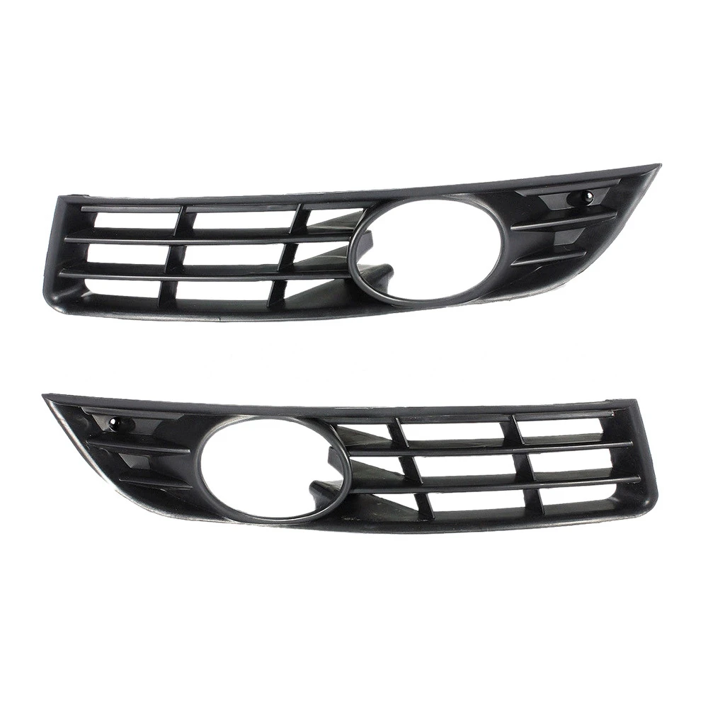 Frente do carro Grill Mesh, esquerda e direita Honeycomb Grille, Fog Light Lamp Cover para Passat B6 3C 2006-2011, Auto, 1 par