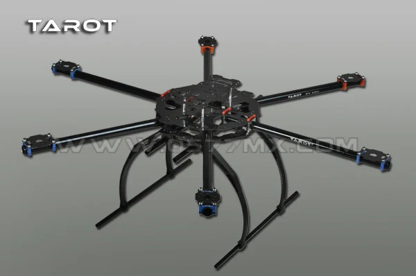 Tarot FY680 6-axis Foldable Hexacopter Folding Frame Kit Set TL68B02 - Aluminum Tube Version