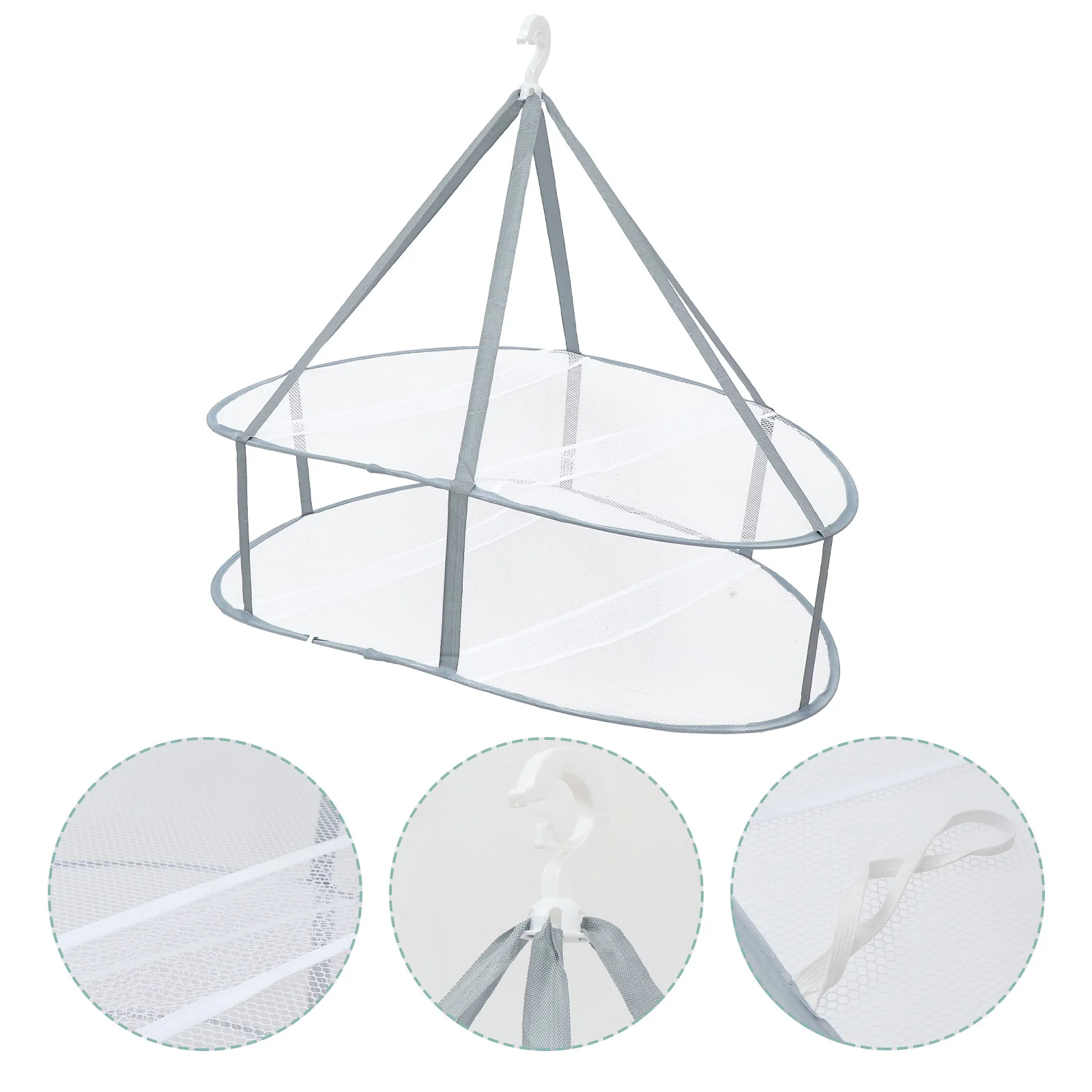 

1Pcs Foldable Socks Hanger Space Saving Clothes Drying Rack for Home Dorm Apartment Organization Smooth Edges Wrinkle Free