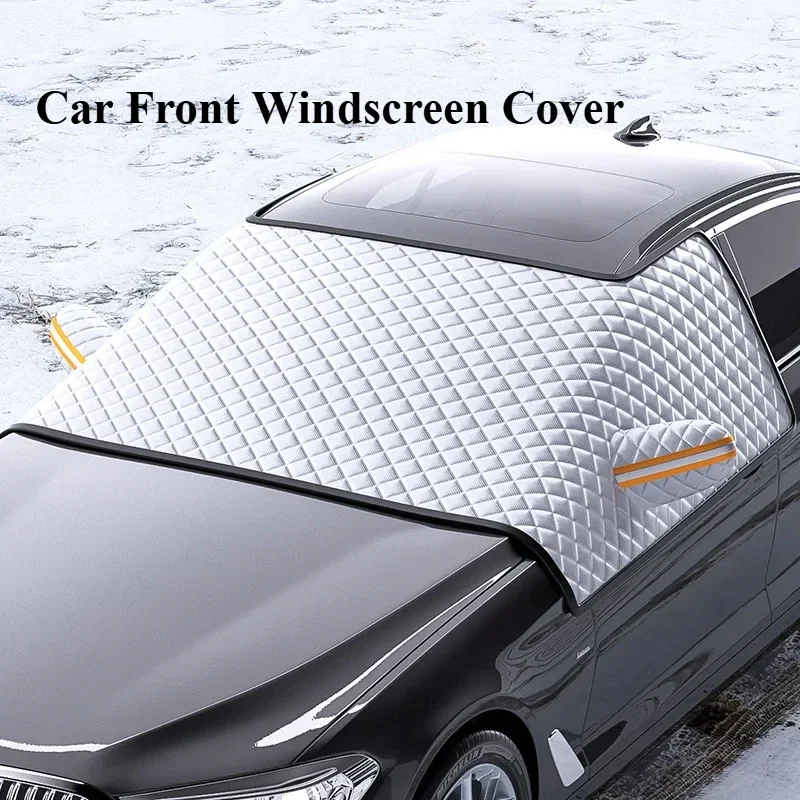 

VASTZ Car Front Windscreen Cover for Tesla Model 3 Y Automobile Sunshade Snow Cover Windshield Ice Frost Shade Protector