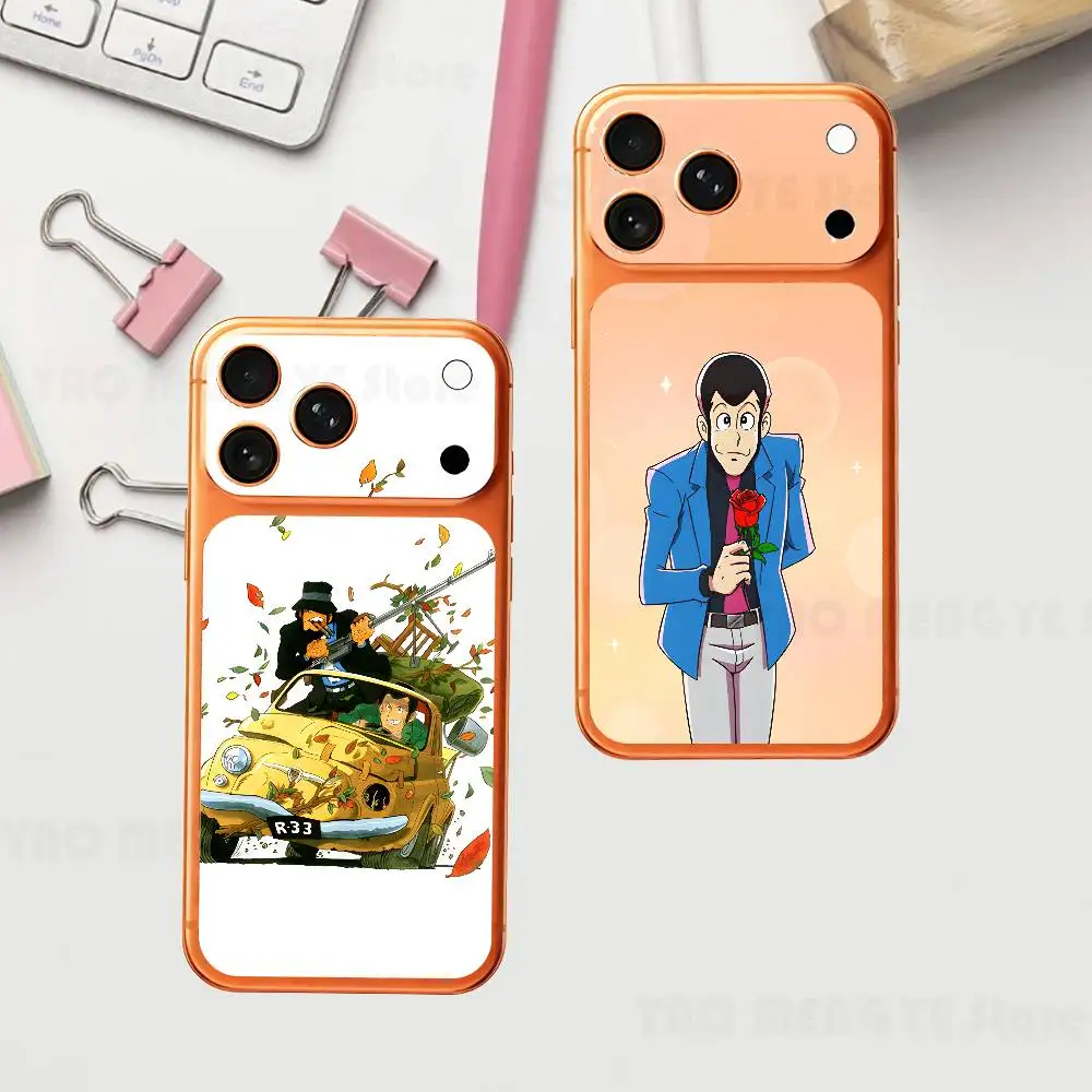 

L-Lupin The Third For Iphone 17 Pro ProMax Back Protective Decorative Sticker Back Cover