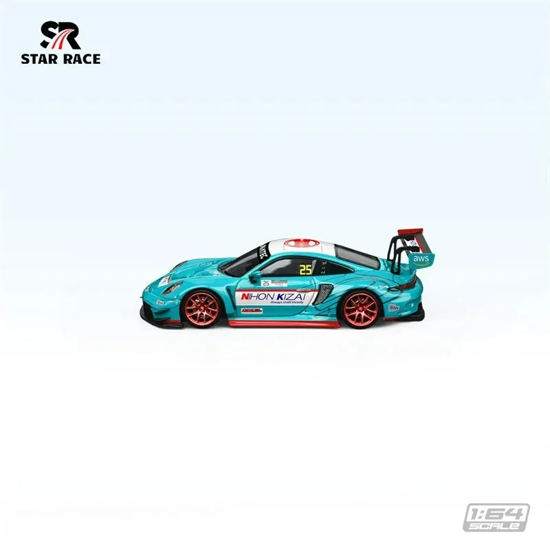 

Модель автомобиля Star Race SR 1:64 GT3 R Limited999, праздничный подарок