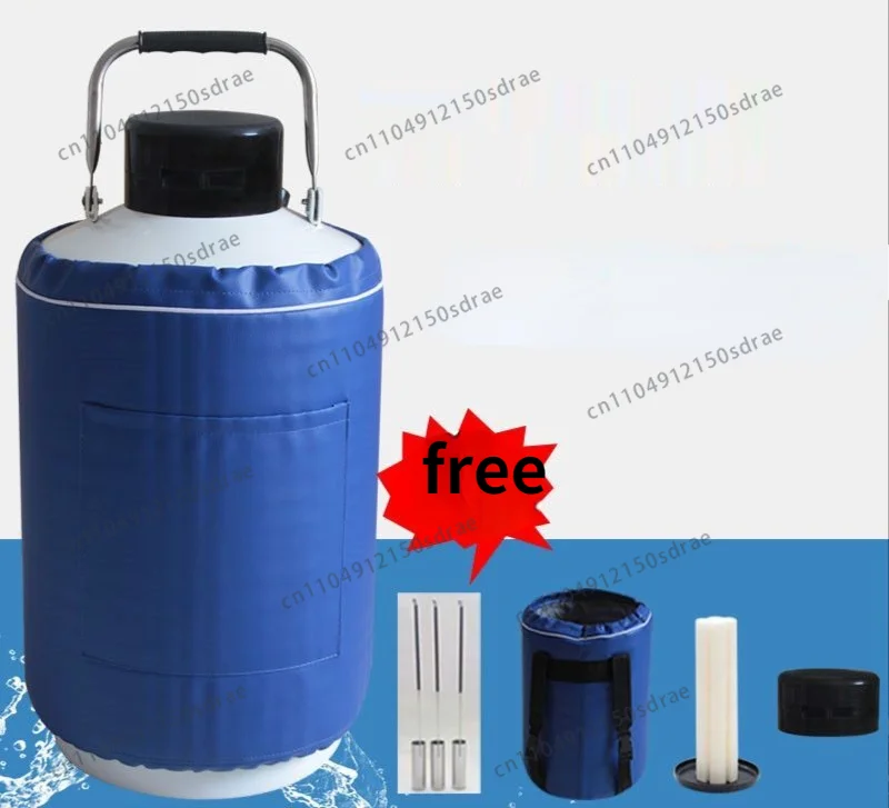 YDS-10 3/6/10/15/30L Liquid nitrogen container Cryogenic Tank dewar liquid nitrogen container with Liquid Nitrogen tank