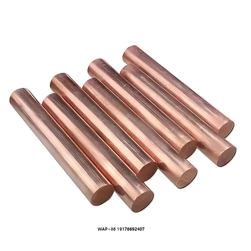 Wholesale Solid Brass Copper Bar Rod Customizable 99.9% High Quality Good Price Bending Cutting Welding Direct China Factory