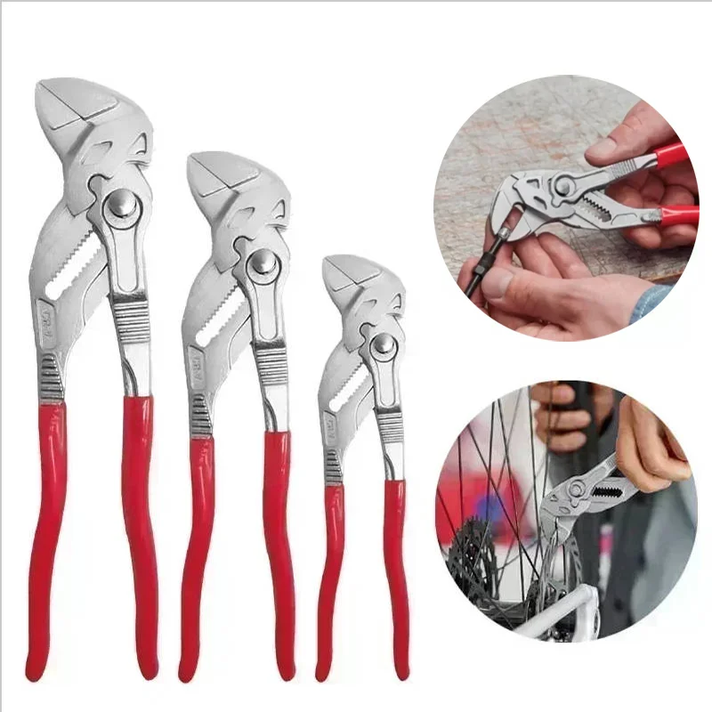 Wrench Eagle Beak Pliers Multi-function Adjustable Spanner Press Clamp Large Opening Plumbing Water Pipe Pliers Household Tools