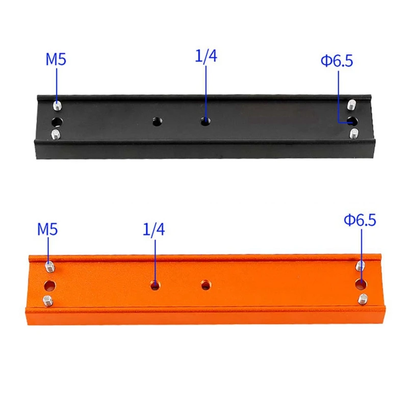 Top!-210Mm Dovetail Guide Optics Mount Screwed For Astronomy Telescope Connect Equatorial Mount Dovetail Rail Bridge Plate