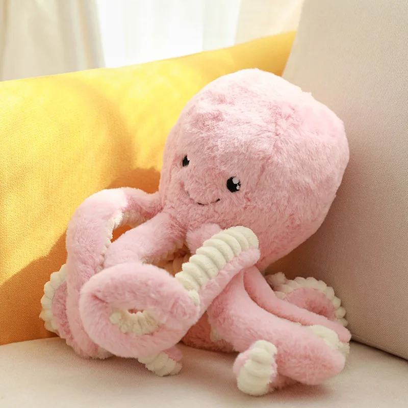 Giant Octopus Stuffed Animals Plush Toys Room Decoration For Kids Girls Boys Friends Family Birthday Xmas Gift Present Sea