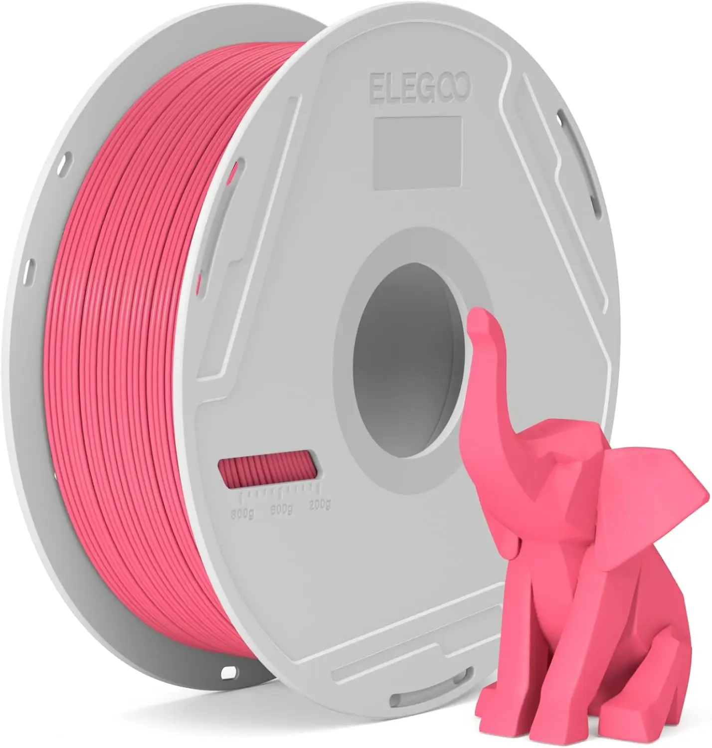 2026 ELEGOO PLA Basic 3D Printing Filament 1.75mm High Precision Reusable Spool 1kg High Tensile Strength Multiple Unlock