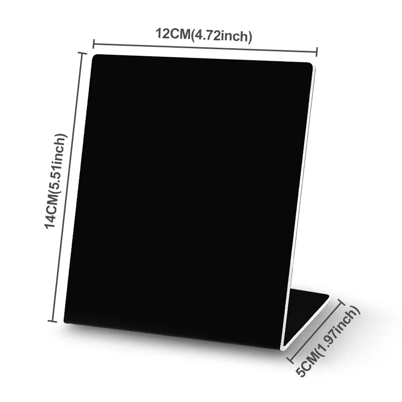 13,56 MHz NFC Weiß Schwarz Leeres Muster NFC215-Chip 504 bytes Musterlose soziale Medien RFID NFC Google Review Standdisplay