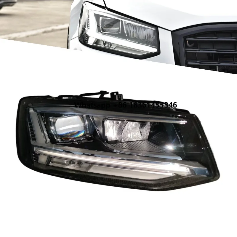 

Q2 Headlight 2018-2021 Q2 35 TFSI Headlights Full LED Headlight Assembly Q2 Headlamp OEM 81A941033 81A941034
