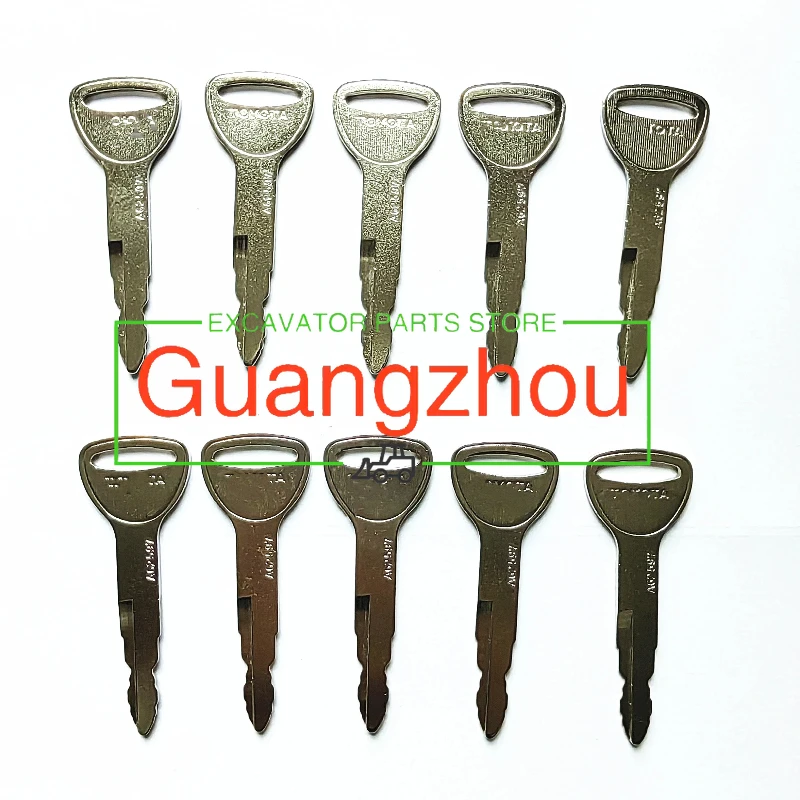 

1PC/5PCS/10PCS Toynew Keys With Logo A62597 57591-23330-71 Ignition Key For Toyota Forklift New Model