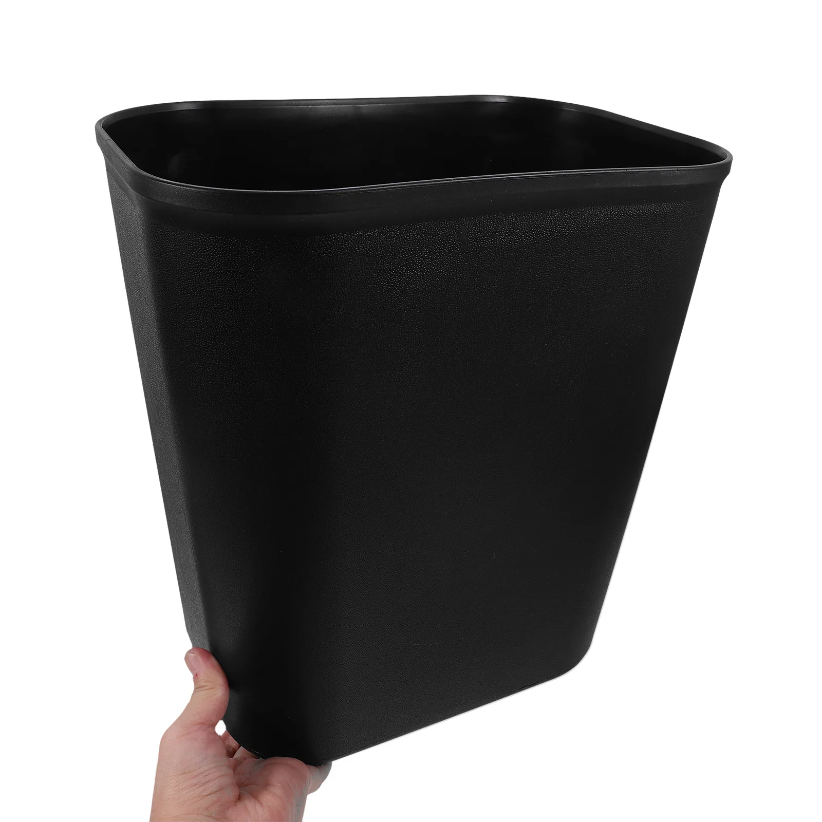 

14L Square Trash Can Premium Garbage Container For Bedroom Kitchen Hotel Grey Wastebasket Dustbin Storage Organizer
