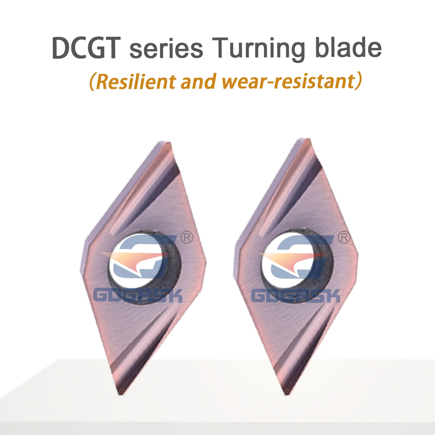 DESKAR 100% Lama da Tornitura Originale DCGT11T302R-F/LF DCGT11T304L-U/R-U DCGT070202R-U/L-U DCGT070202R-F/LF LF6018 Tornio CNC Strumento