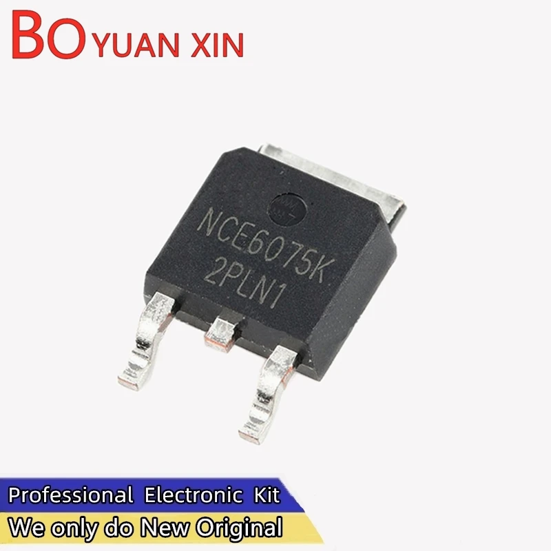 10 قطعة NCE6020AK NCE6050K NCE6075K NCE6080K NCE7075K NCE7560K TO-252 MOSFET ترانزستور التأثير الميداني