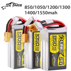 2Pcs TATTU-R-LINE 5.0 150C Lipo Battery 850/1050/1200/1300/1400/1550mAh  For RC FPV Airplane Quadcopter Helicopter Drone Parts