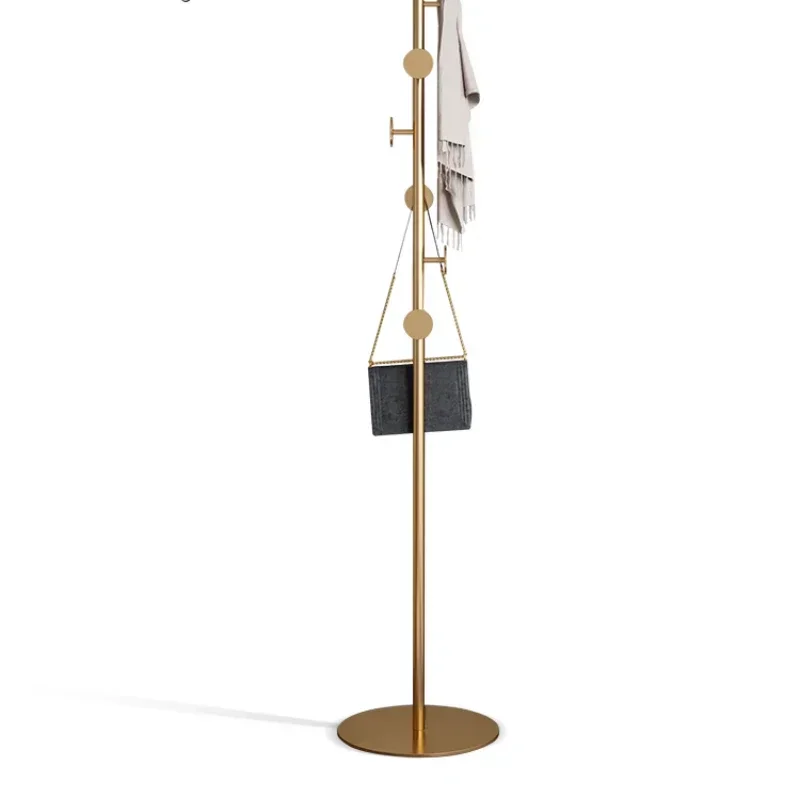 Floor cloak rack net celebrity bedroom simple creative hanging hanger stainless steel coat rack