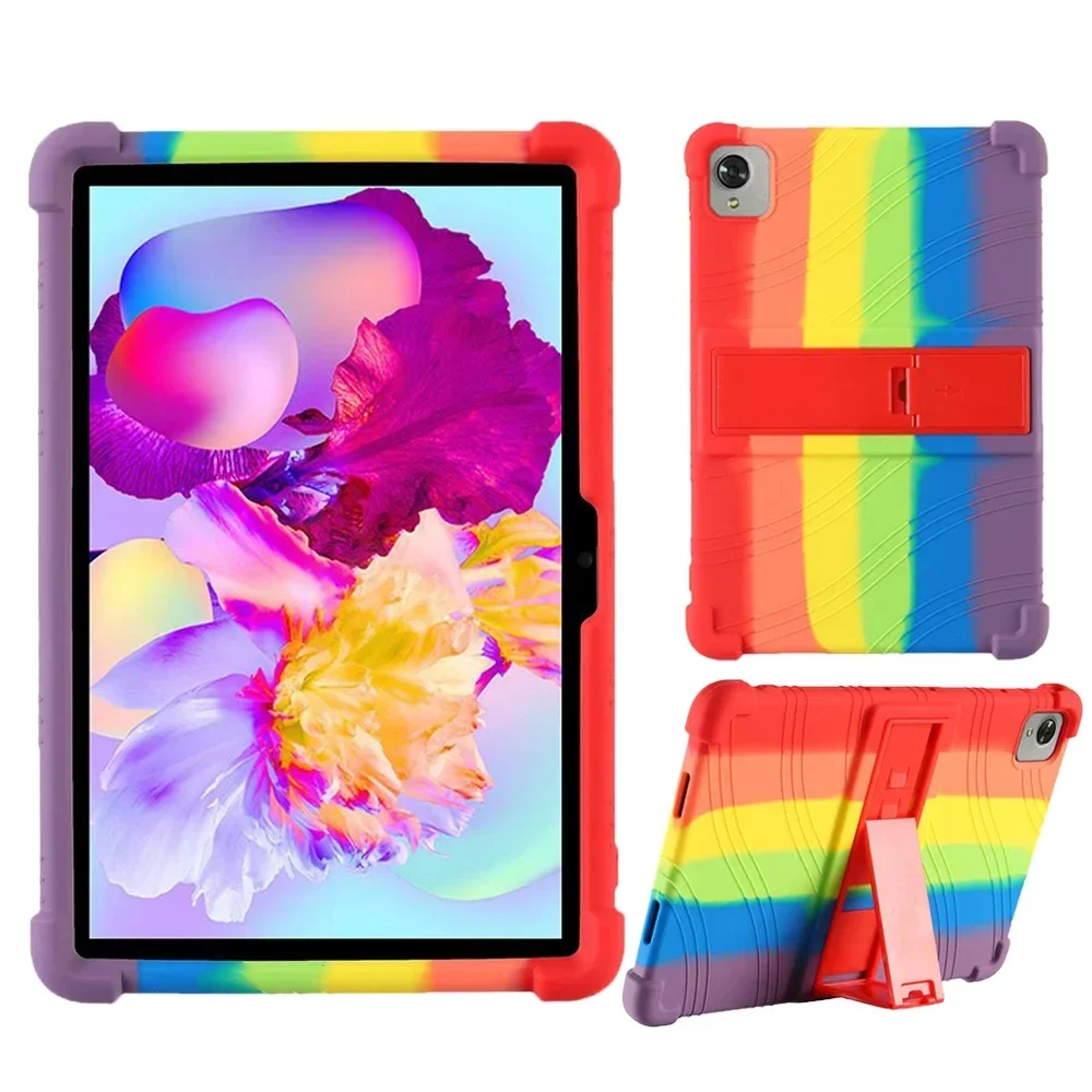 

Slim Funda For Teclast P30HD / P30 M40 Air 10.1" Tablet PC Soft Silicone Shockproof Cover Case with Rear Kickstand