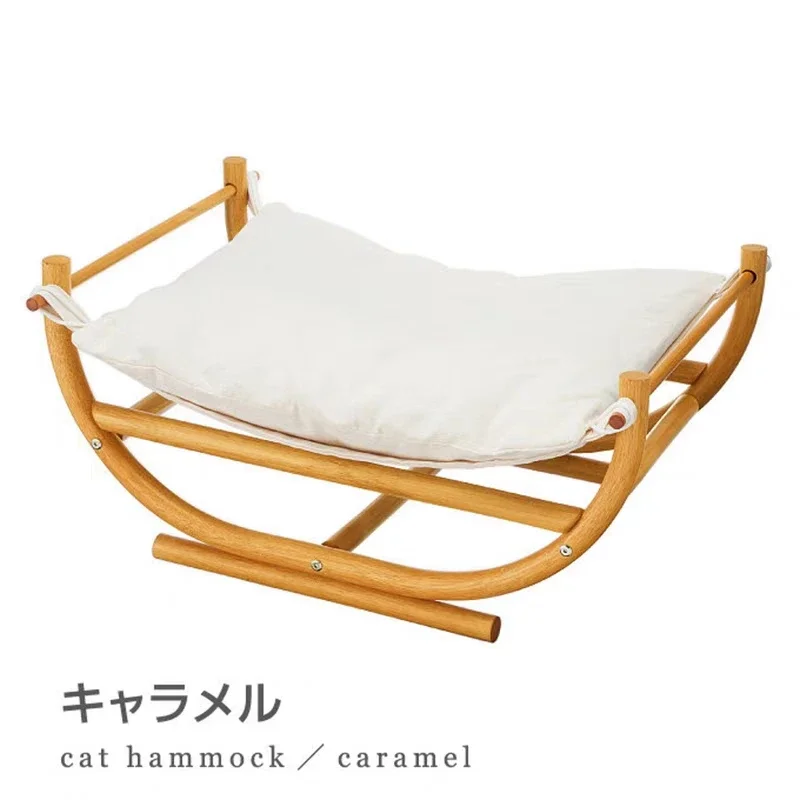 

Indonesia Imported Rattan Wooden Cat Hammock Cat Nest Cat Bed Real Rattan Pet Bed Four Seasons Universal