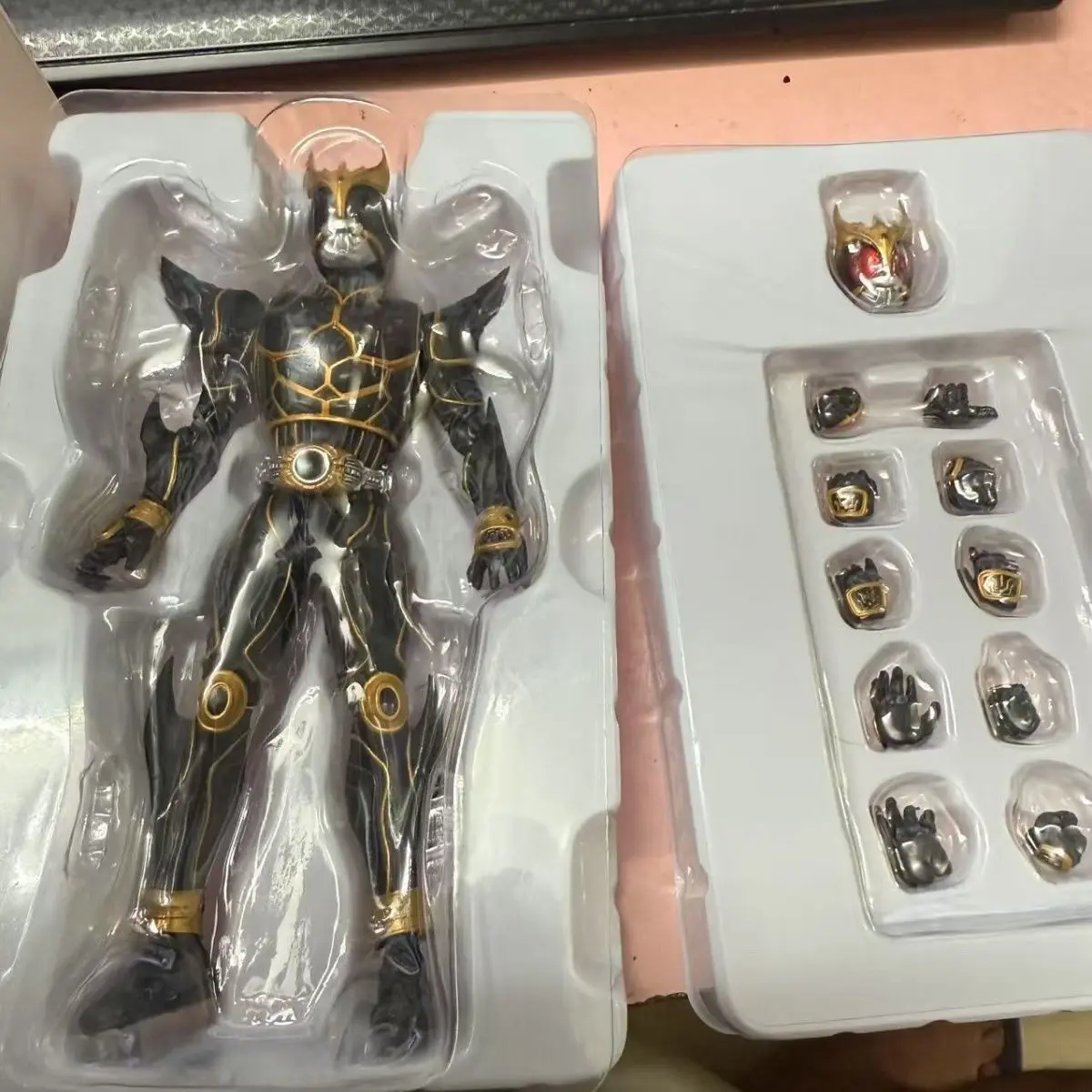 18 سنتيمتر كامين رايدر أنيمي الشكل الطرفية المفاصل المنقولة نموذج تمثال سطح المكتب الديكور الحلي هدايا عيد اللعب