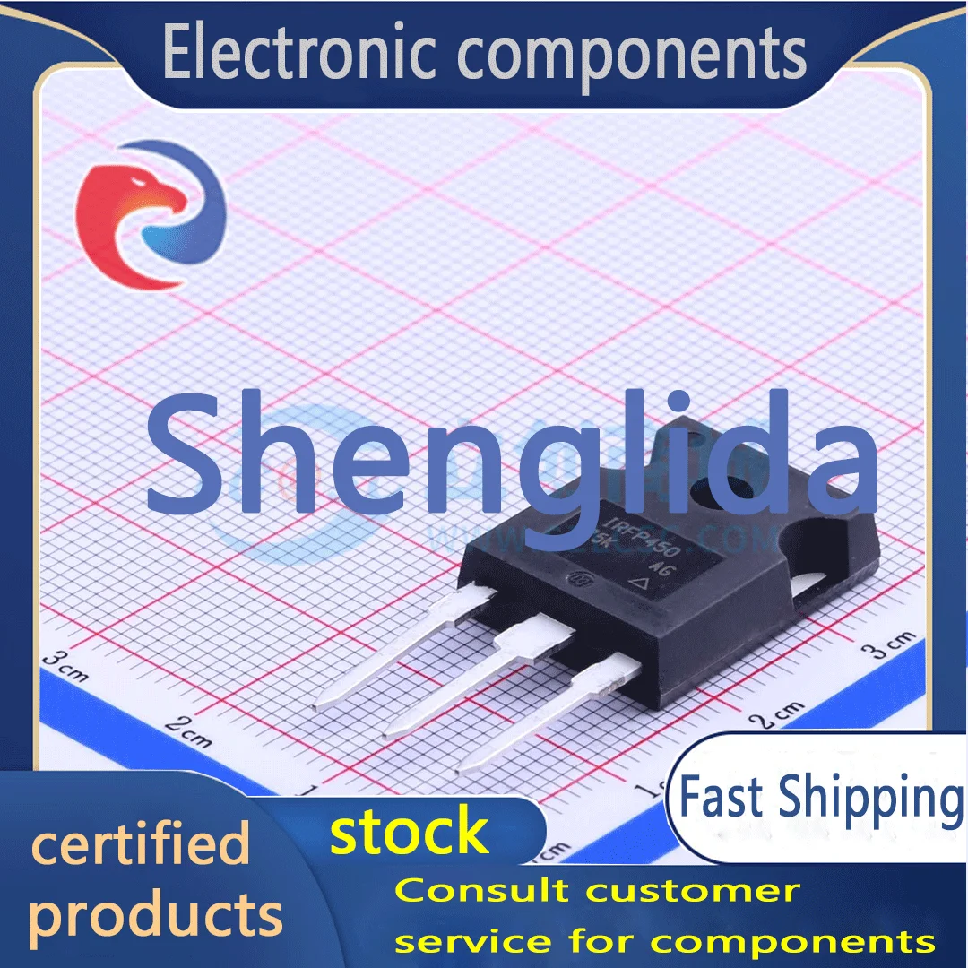 IRFP450PBF packaged TO-247 (AC) field-effect transistor (MOSFET) brand new off the shelf 1PCS