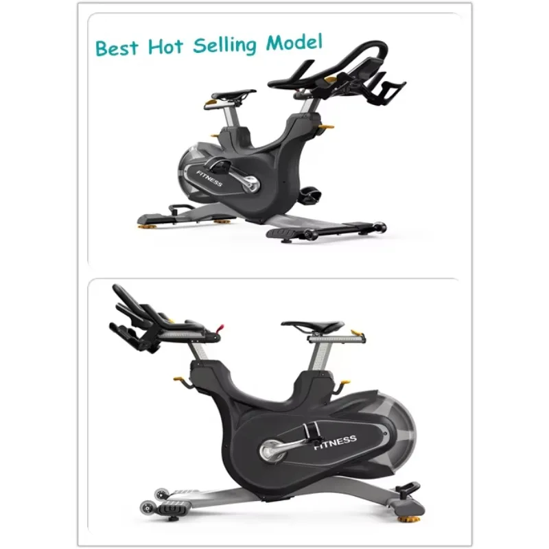 최고급 품질의 헬스장 스핀 바이크 상업용 및 가정용 운동 자전거 D06 자석식 스핀 바이크 모니터 포함
