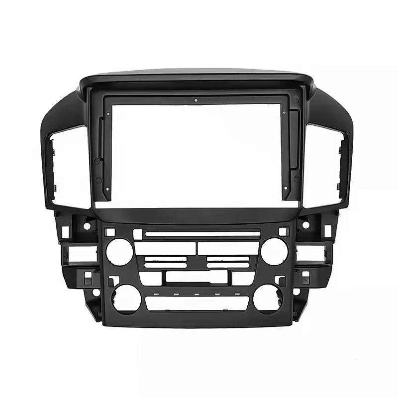 Car Radio Navegação Center Control Frame, kit de montagem de instrumentos estéreo com cabo de alimentação, 1997-2003 RX300 RX350