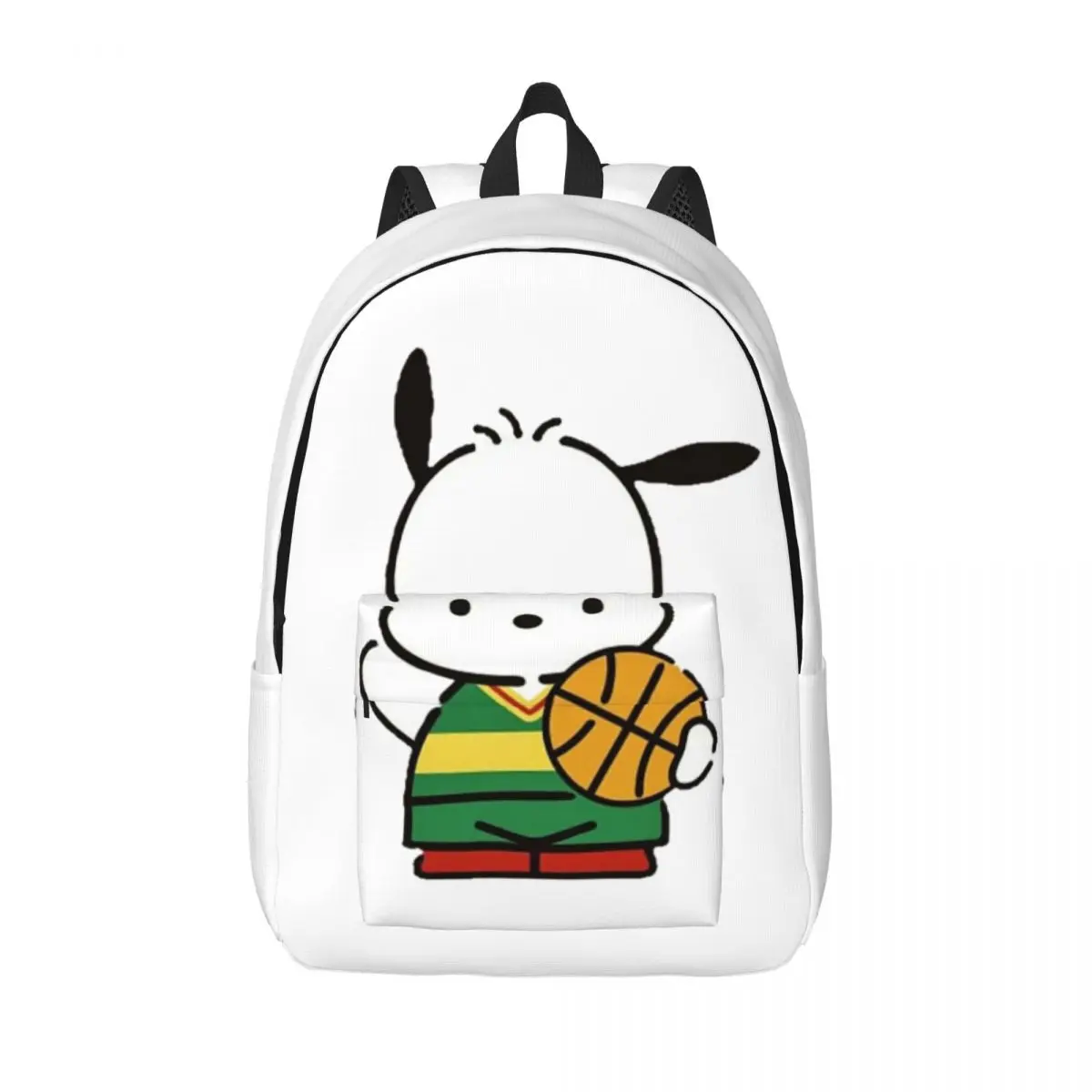 

Custom Anime Pochacco Canvas Backpacks for Women Men Water Resistant School College Bag Printing Bookbags