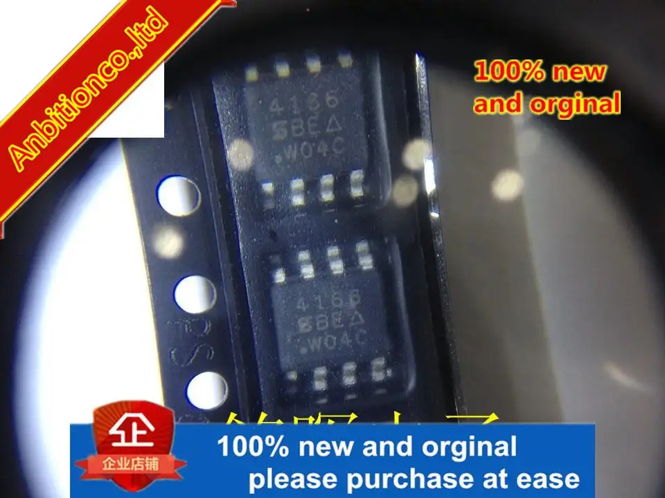 

5pcs 100% new and orgianl SI4166DY SOP-8 silk-screen 4166 N-Channel 30-V (D-S) MOSFET in stock