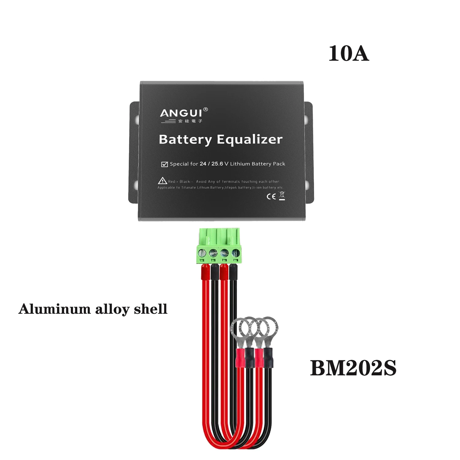 ANGUI Batterij Equalizer BM202S 2 x 24V Batterijen 24V 48V LTO NCM LFP 2P Actieve Spanningsbalancer Lader Ontladingsregelaar 2S