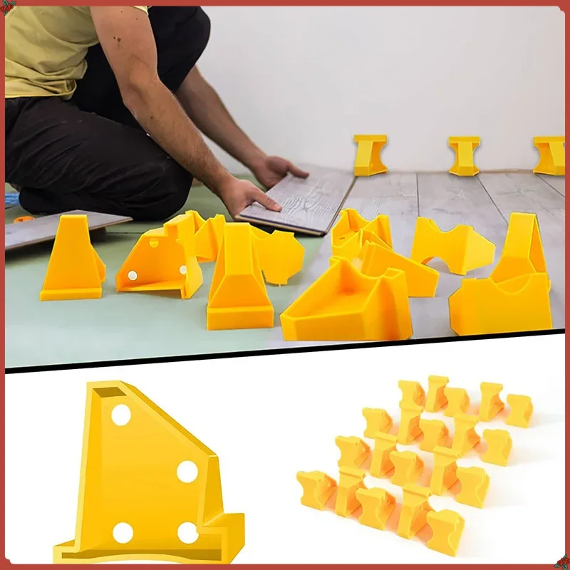 20pcs Professional Flooring Spacers Kit, Adjustable 1/4
