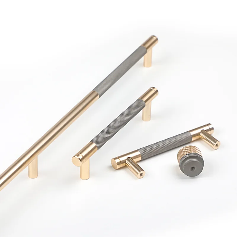 مقبض باب خزانة الملابس من الألومنيوم المنقوش، مقبض أثاث خزانة الحمام للتلفزيون