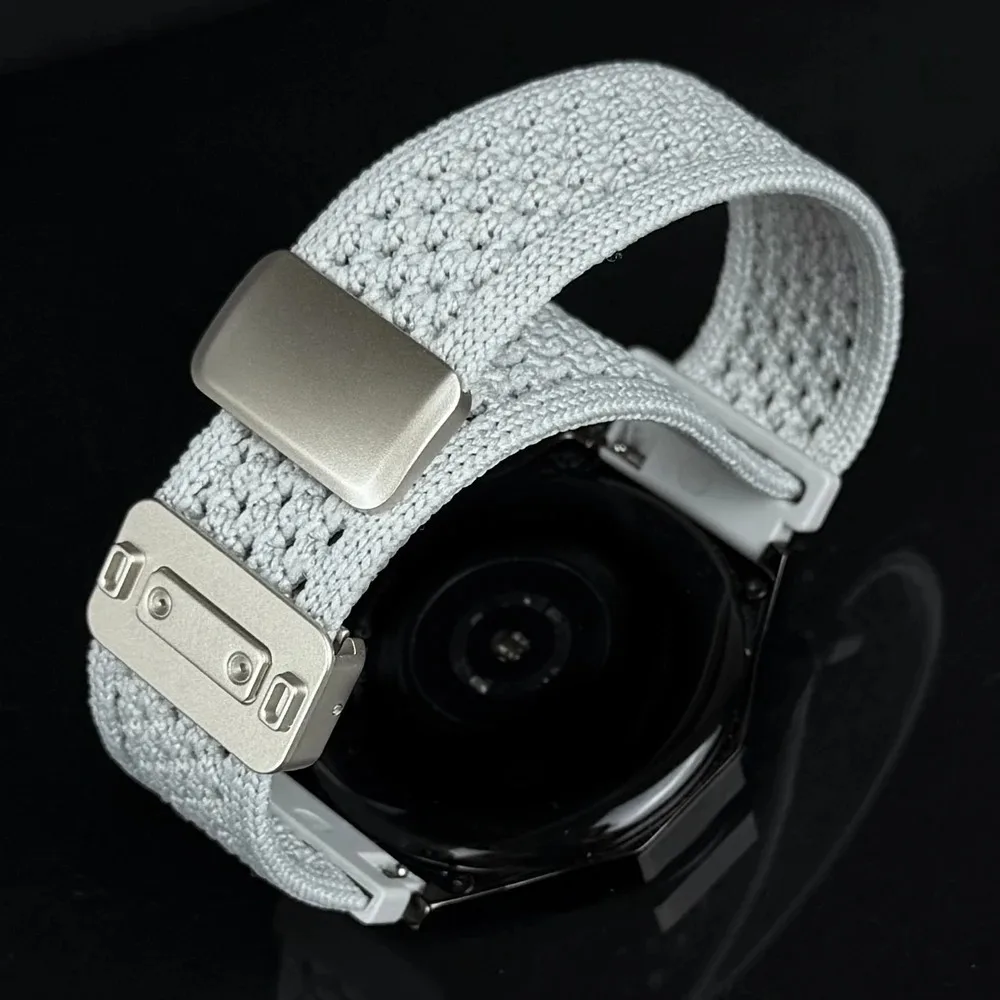 Magnetic Strap For Amazfit Active 2 3 Max/Bip Max 6 5/Balance 3 2 20mm 22mm Nylon Band For Amazfit T-Rex 3 Pro 44/48mm Bracelet