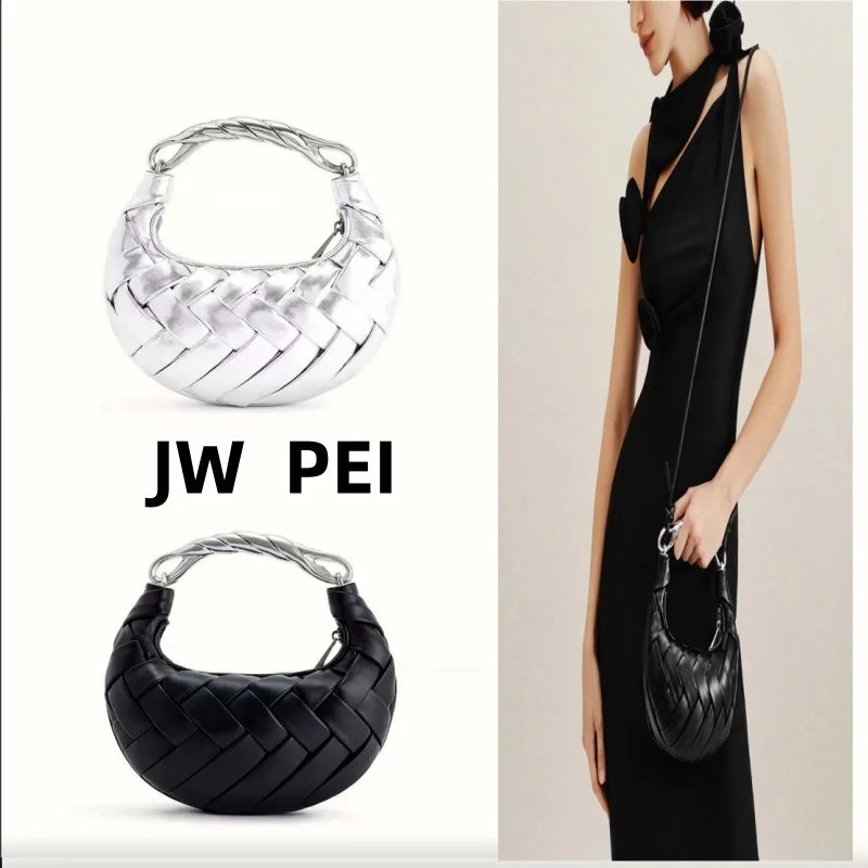 

JW PEI 2026 Knitted Women's Handbag New Simple Design Crossbody Fashion Style Shoulder Bag