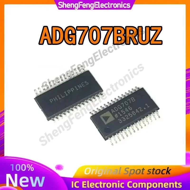 

ADG707BRUZ-REEL7 ADG707BRUZ ADG707B ADG707 Chip TSSOP-28 Low Voltage 8-16 Analog Switch Multiplexer Chip in stock