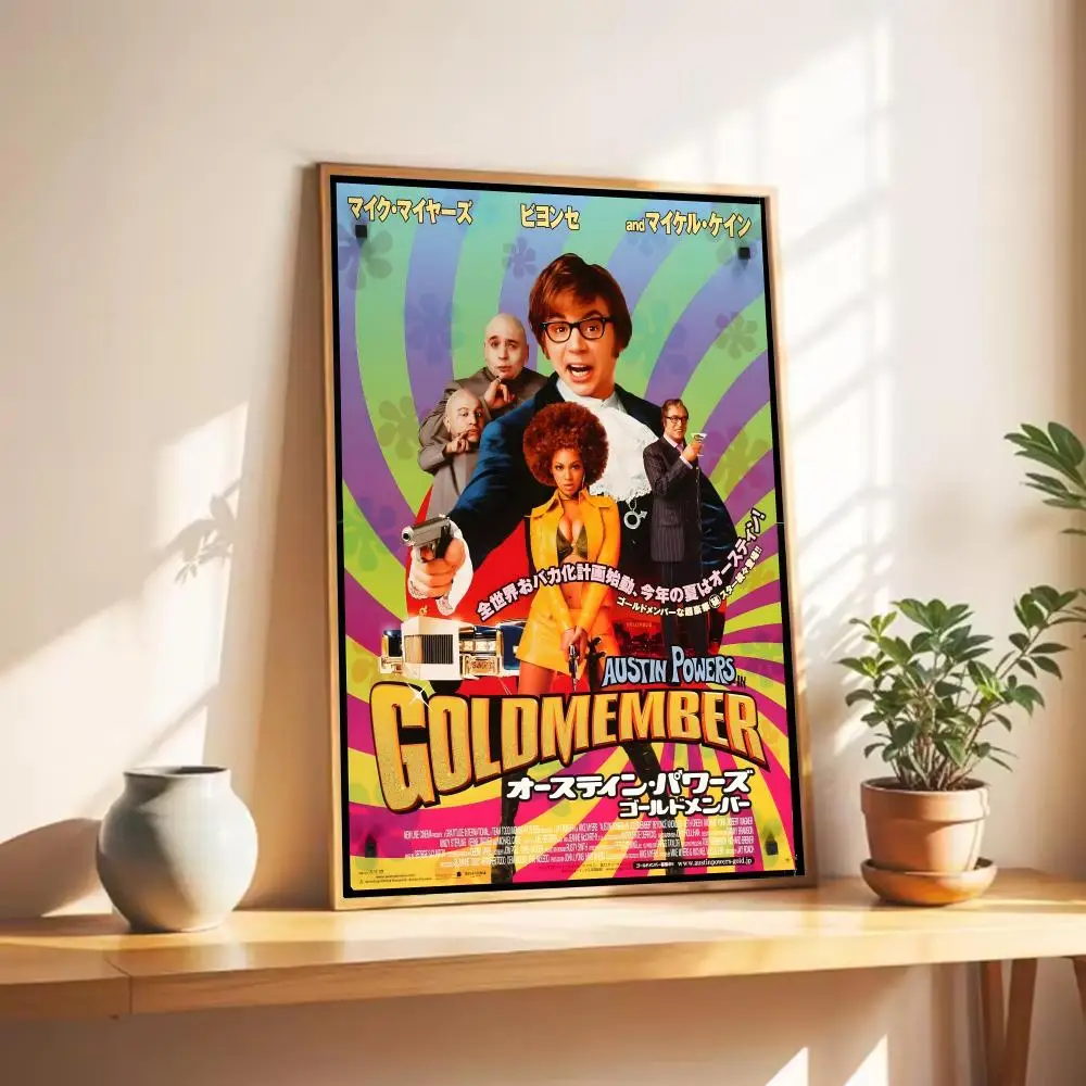 1 قطعة A-Austin Powers ملصق الفيلم الكوميدي جدار الفن طباعة ملصق ديكور جدارية ديكور المنزل هدية غير المؤطرة #6