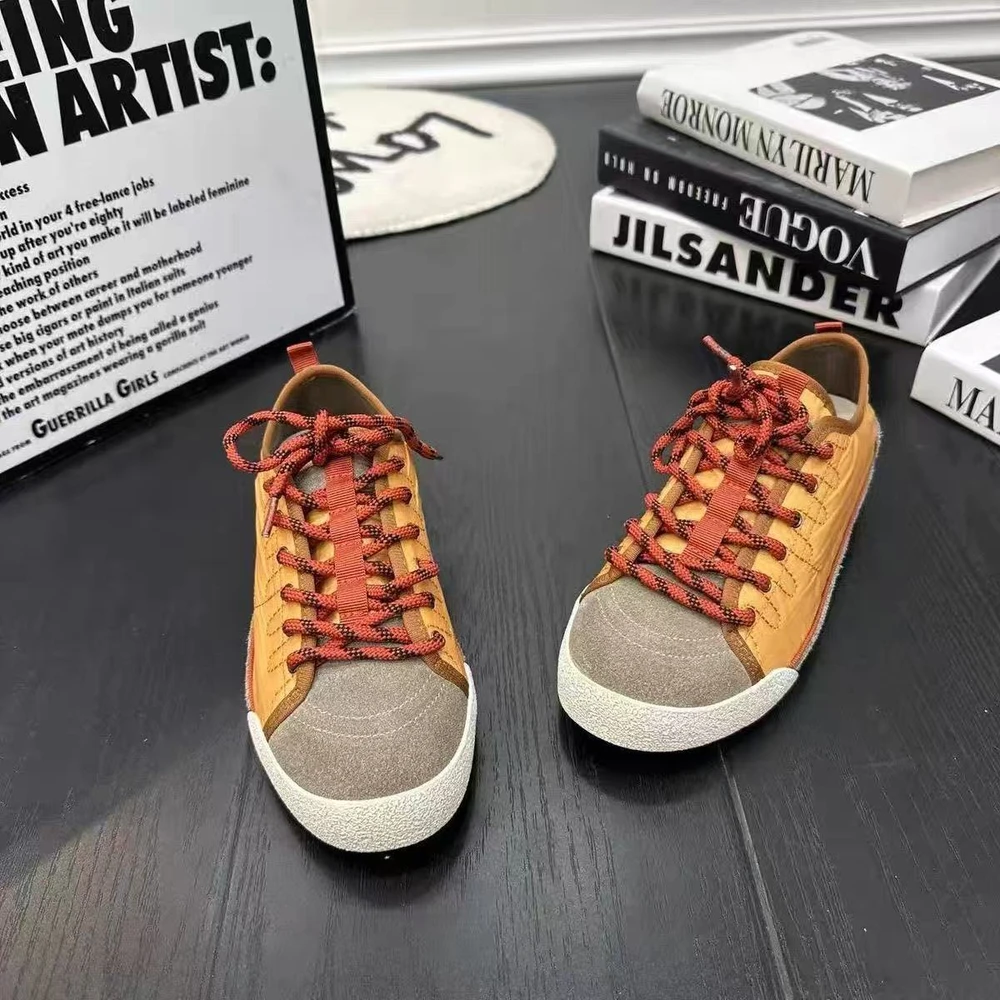 

2026 Women's sneakers Shoe Women flat anti-slip training shoes Spring and Autumn round-headed fashionable female shoes