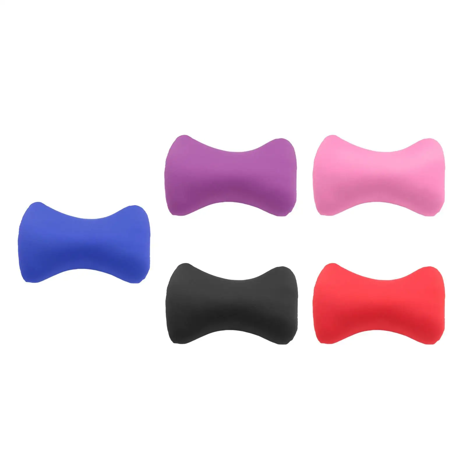 Microbead Tube Pillow Soft Decorative Cushion Headrest Roll Support Travel Neck Pillow for Seat Bed Couch Adults