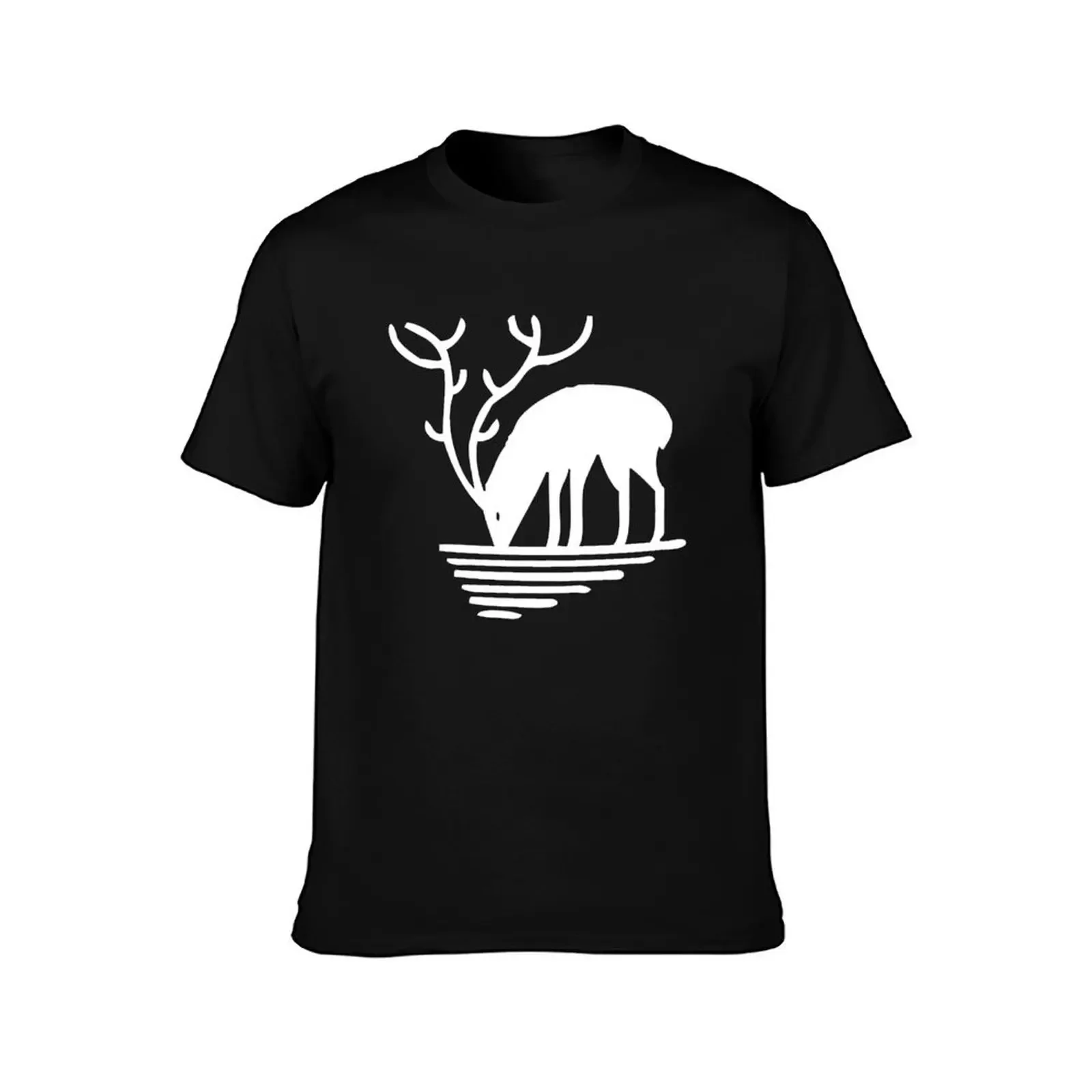 Deer symbol deer wild nature wilderness T-Shirt new edition blue archive boys animal print custom shirt mens plain t shirts