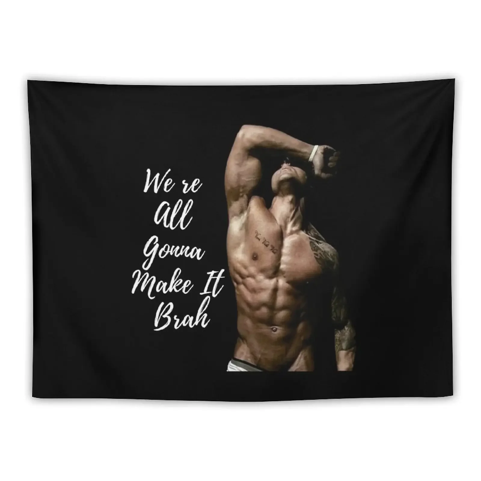 

Zyzz Pose motivation fitness Tapestry Home Decor Aesthetic Decoration Bedroom Cute Room Things Tapestry