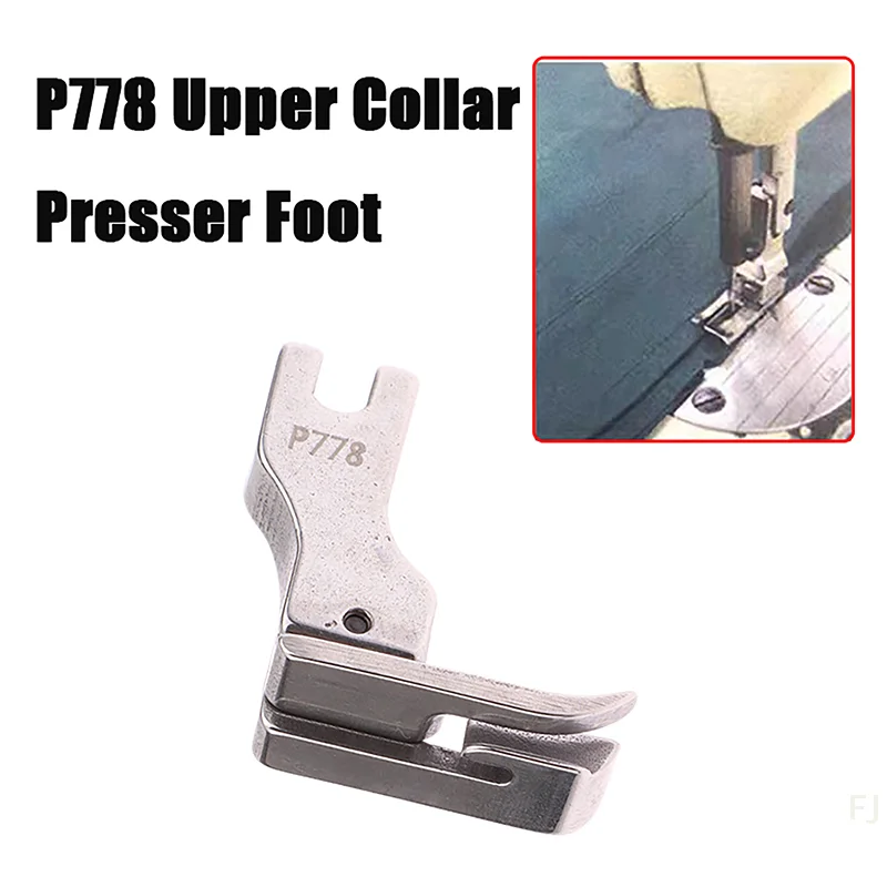

[YU] P778 All Steel Presser Foot Upper Collar Sewing Presser Foot Special Presser Foot For Most Industrial Sewing Machine Parts