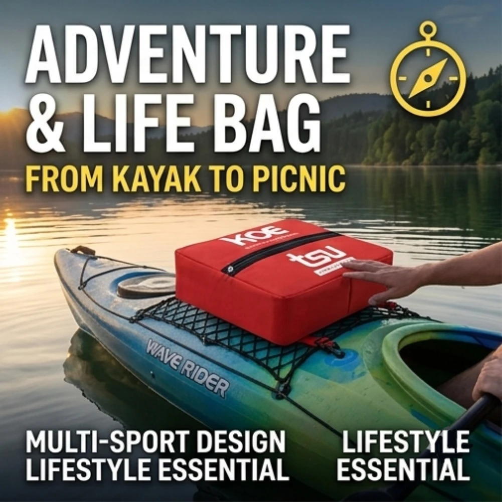 

Изолированная сумка-холодильник для SUP-досок, водонепроницаемая сумка для хранения на палубе, сетчатый карман для падлборда, каяка, каноэ, для активного отдыха на воде, для гаджетов